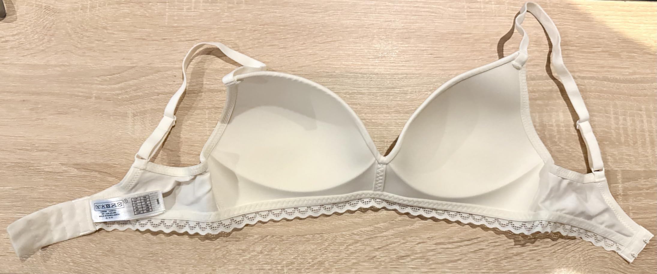 DIM Daily Coton Reggiseno Triangolo Donna Imbottito con Ferretto