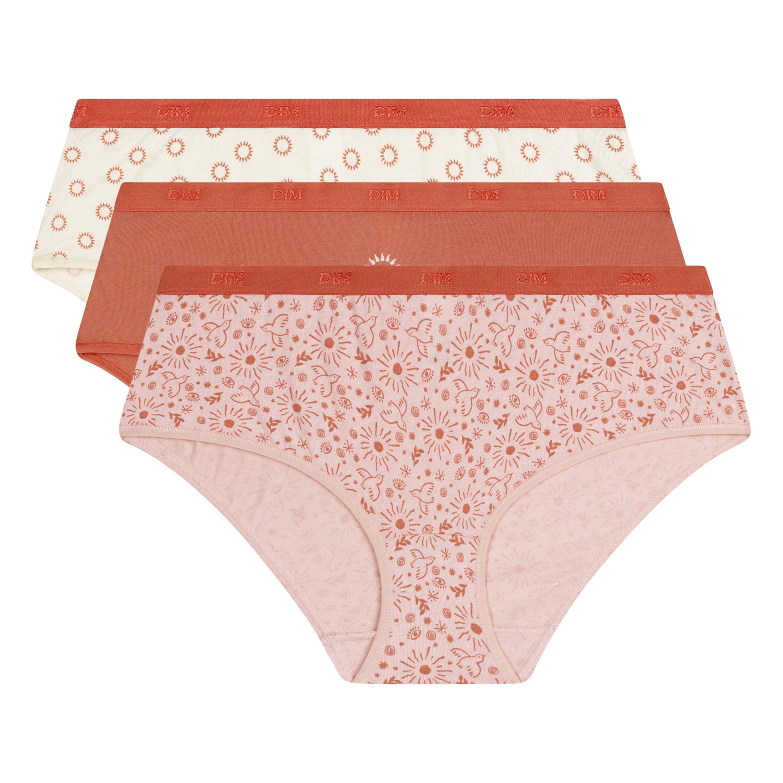 DIM Les Pockets culotte donna x3 cotone elasticizzato