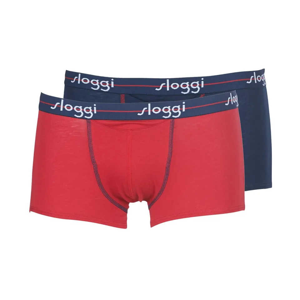 Sloggi Men Basic Slip Uomo 2 Pezzi Cotone Bianco