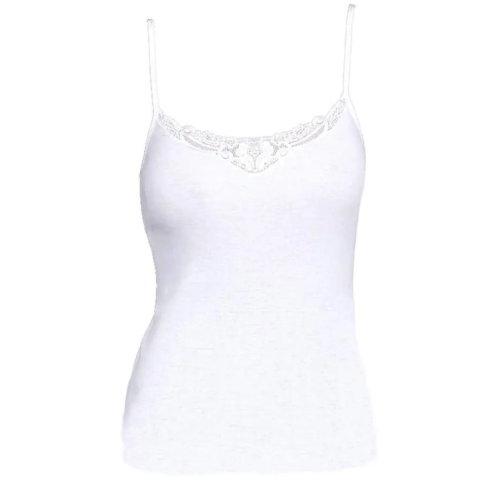Egi top cotone donna 3 pezzi pizzo taglia 58