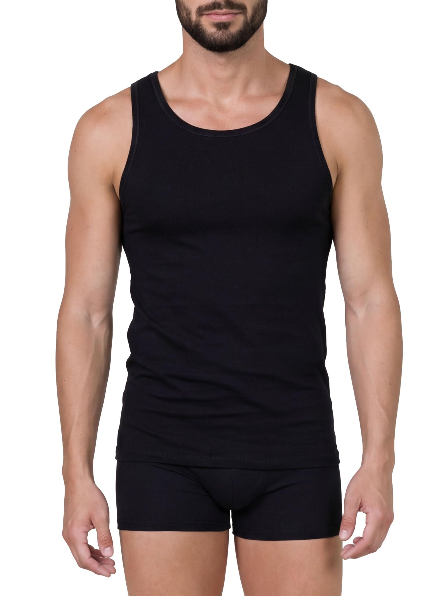 Egi 5300 Maglia Uomo Mezza Manica Cotone Bianco M