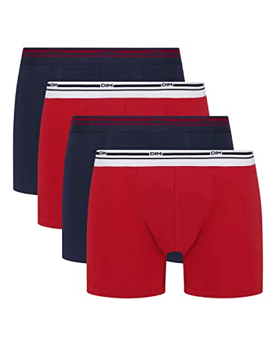 DIM Stretch Cotton Comfort boxer uomo x4 multicolore cotone