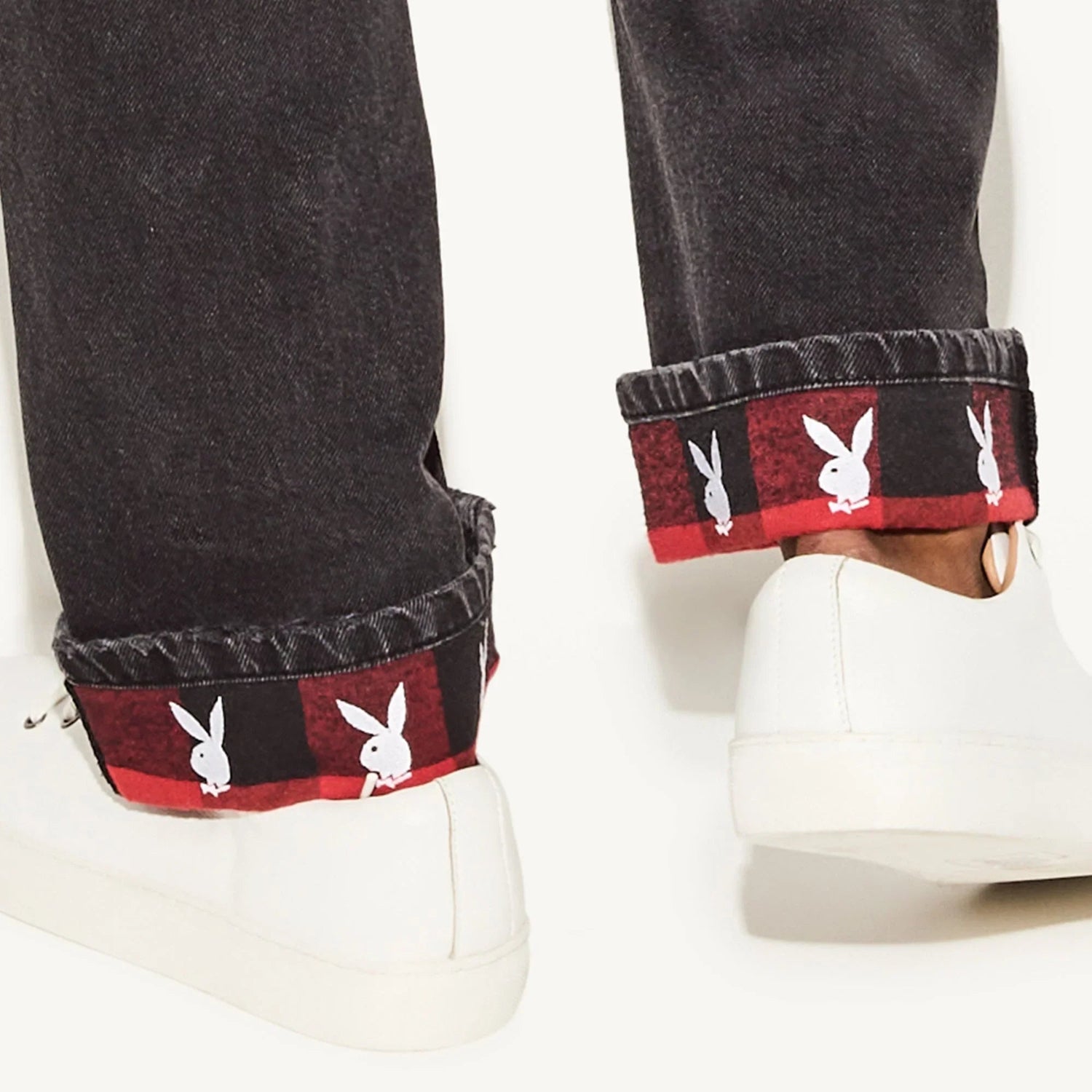 Playboy Straight Leg Jean jeans nero vintage