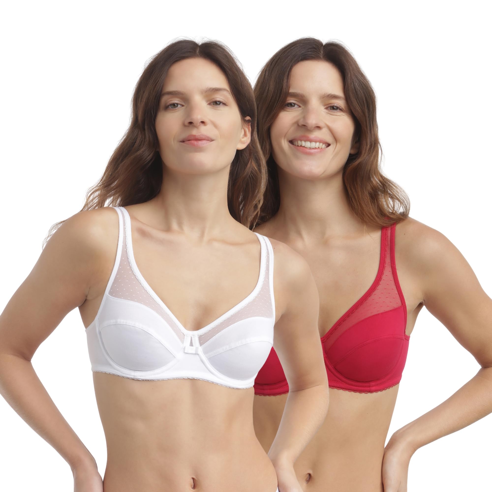 DIM Generous Cotone Organico Reggiseno Ferretto x2 3B