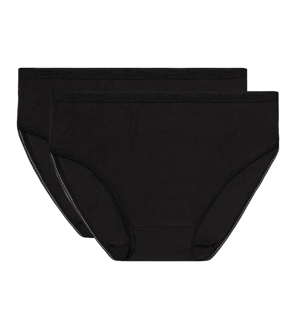 DIM slip donna S cotone orlo smerlato vita logata
