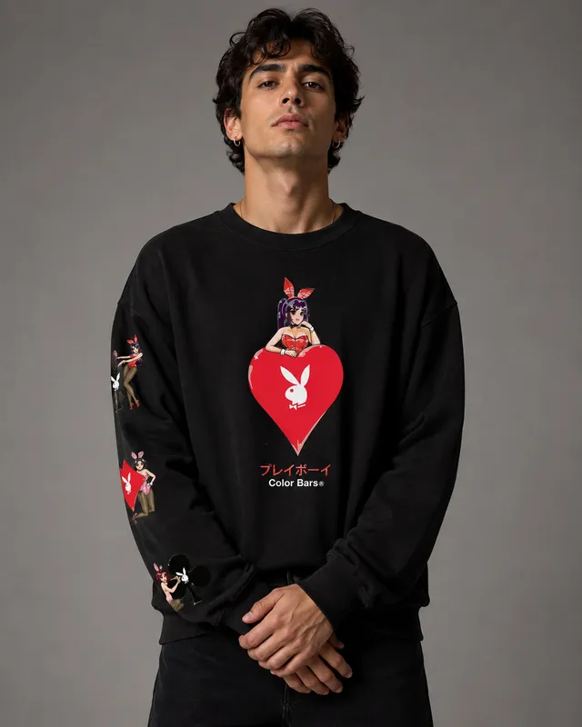 Playboy Ace of Hearts 3.0 Felpa Girocollo Unisex