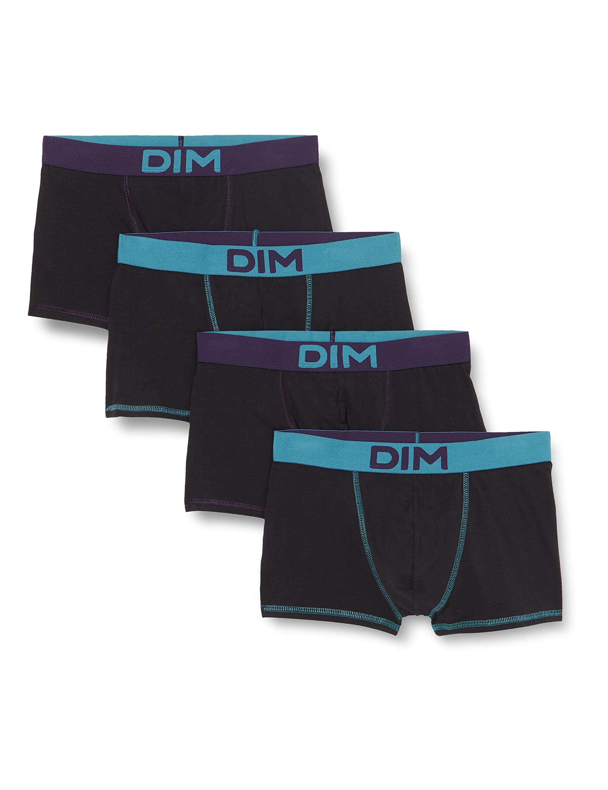 Dim Mix & Colors Boxer Uomo x4 Cotone Stretch