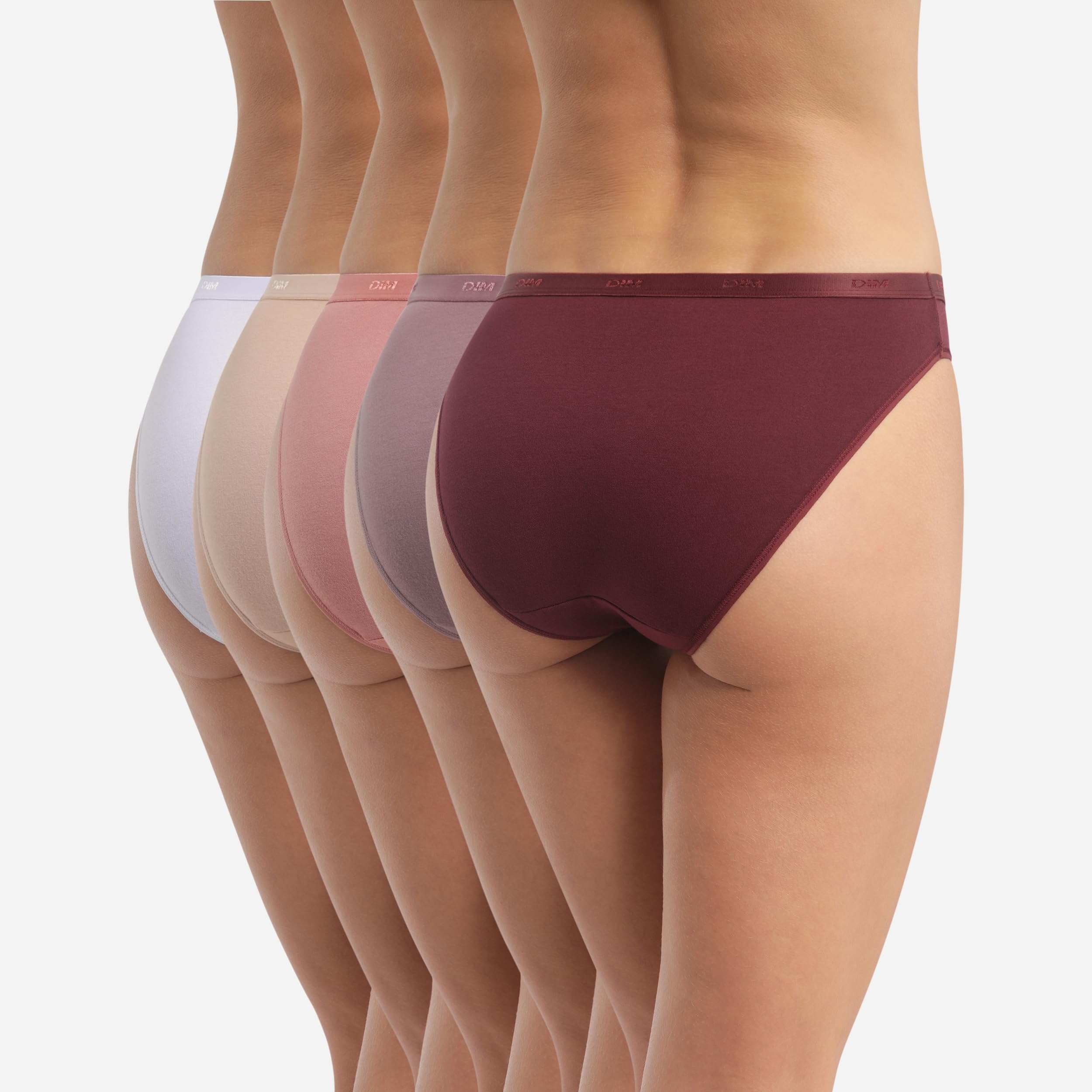 DIM Pockets Coton bikini donna x5 S multicolore