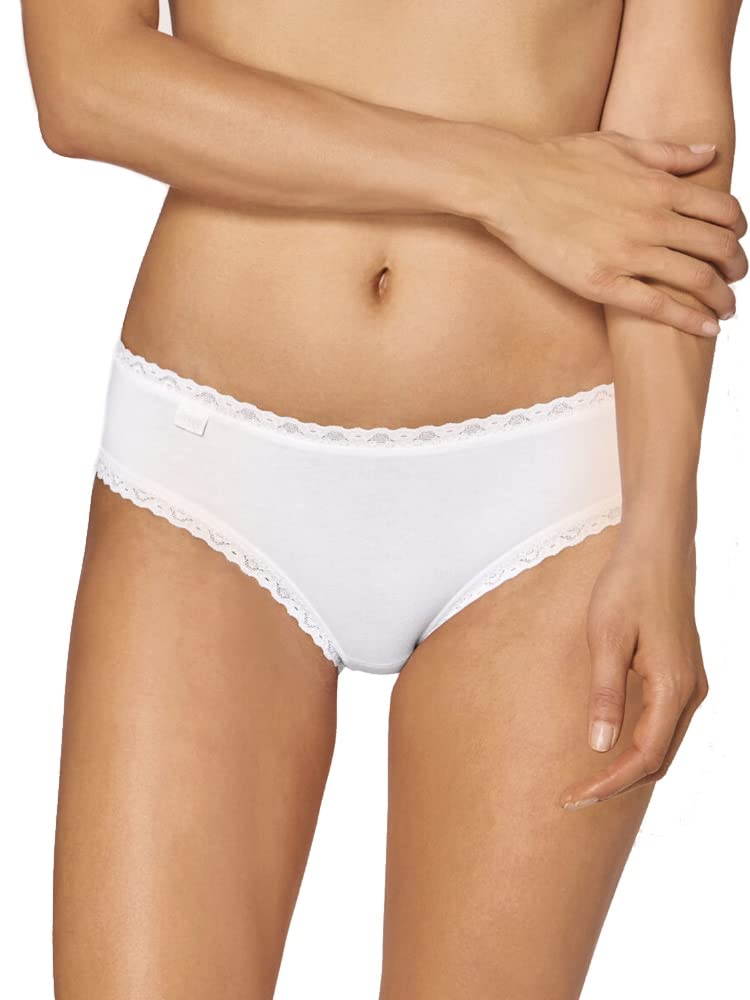 Sloggi 24/7 Weekend Hipster 3p donna bianco cotone stretch