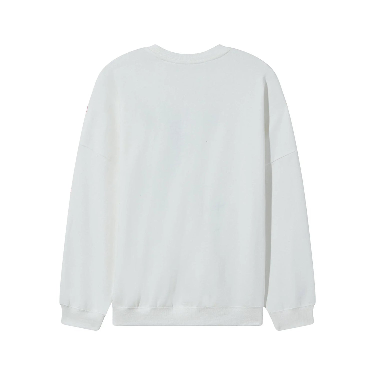 Playboy Classic felpa girocollo donna bianca