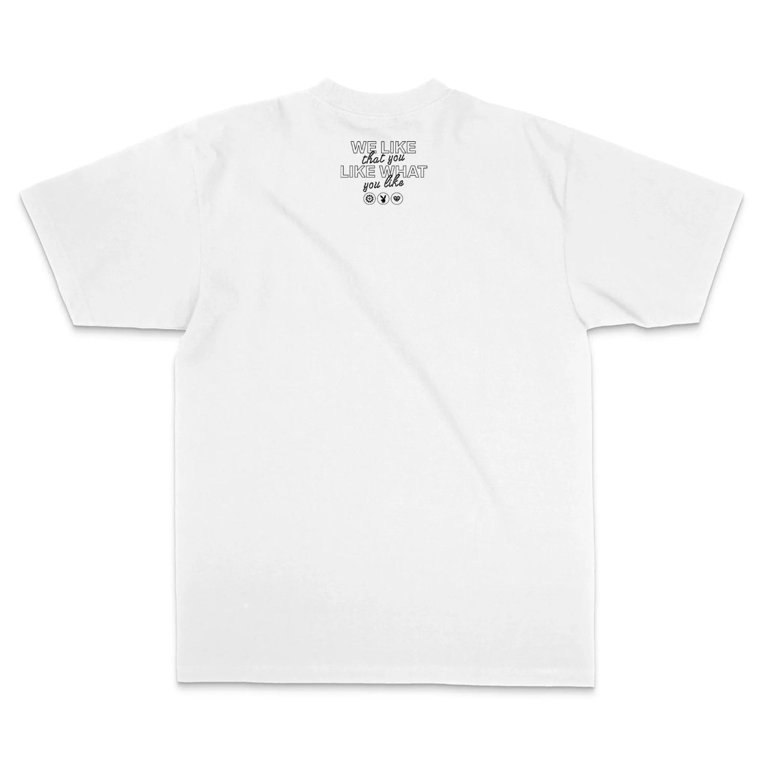Playboy Fire Dice Tee t-shirt cotone nera unisex