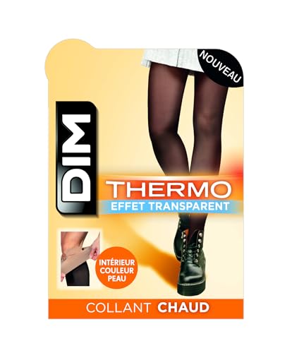DIM Thermo collant donna L-XL 80D pile effetto velato