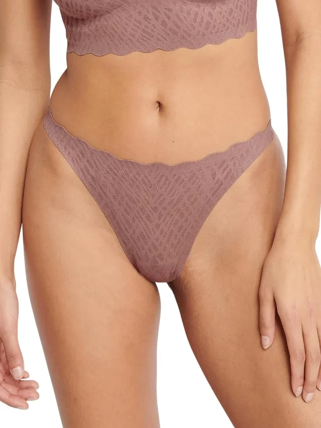 sloggi Zero Feel Bliss String Cacao effetto seconda pelle