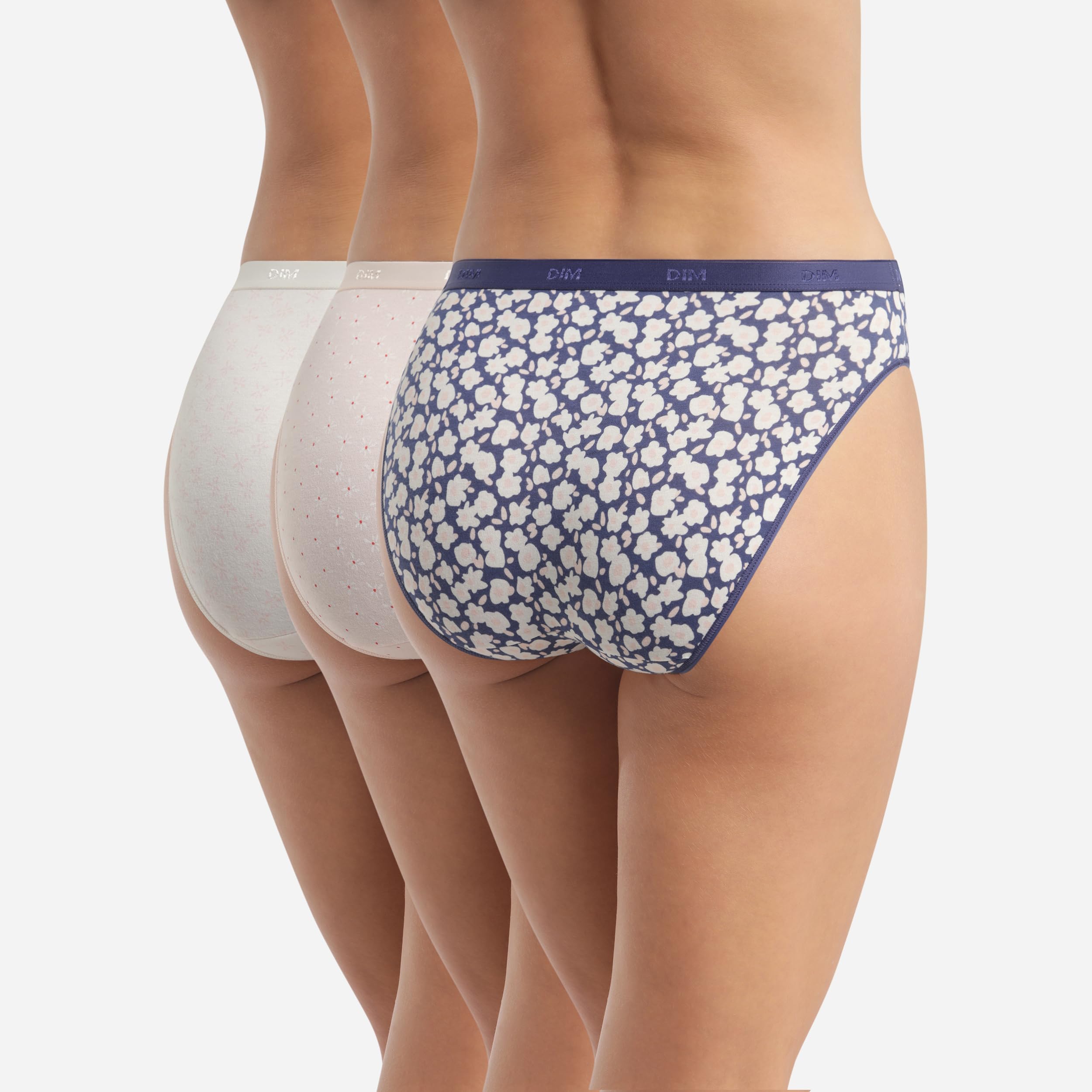 DIM Pockets slip donna x3 rosa S cotone elasticizzato