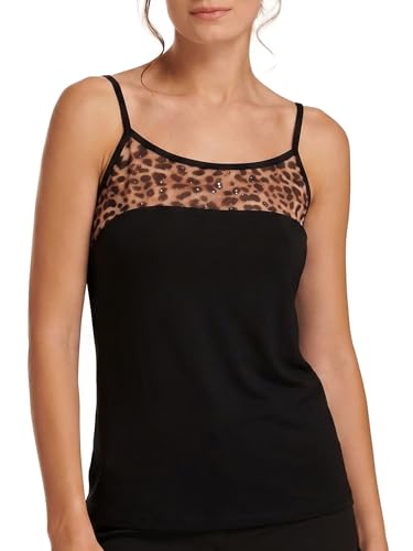 Egi Art. 1545 Top Donna Leopardato Corda S-M in Viscosa