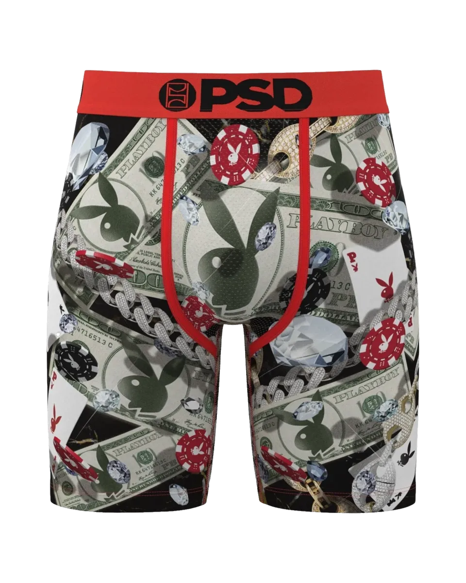 Playboy PSD Bet Brief boxer multicolore micromesh 7 pollici