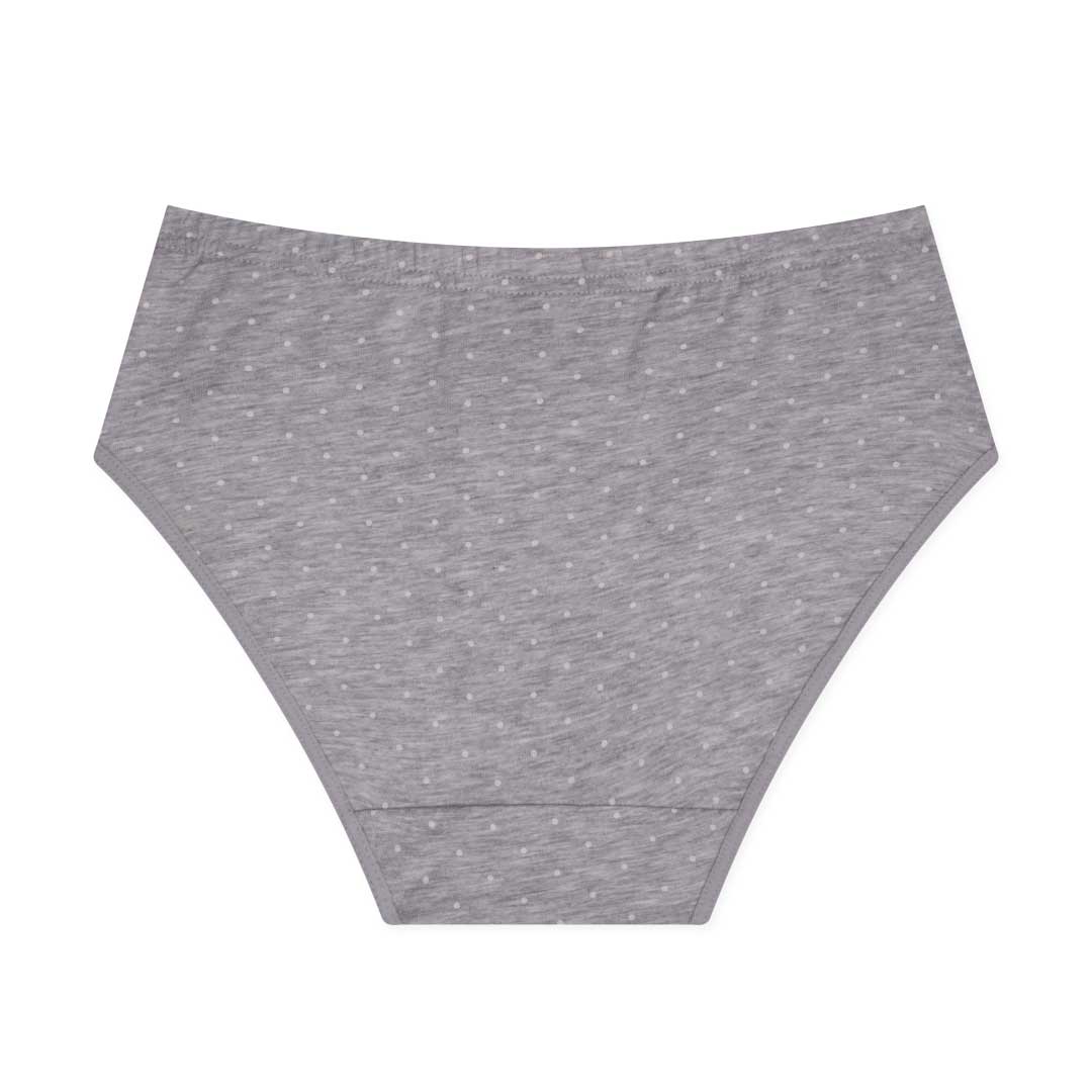 René Rofé Cotton Spandex Hi Cut Slip sgambato nero cotone