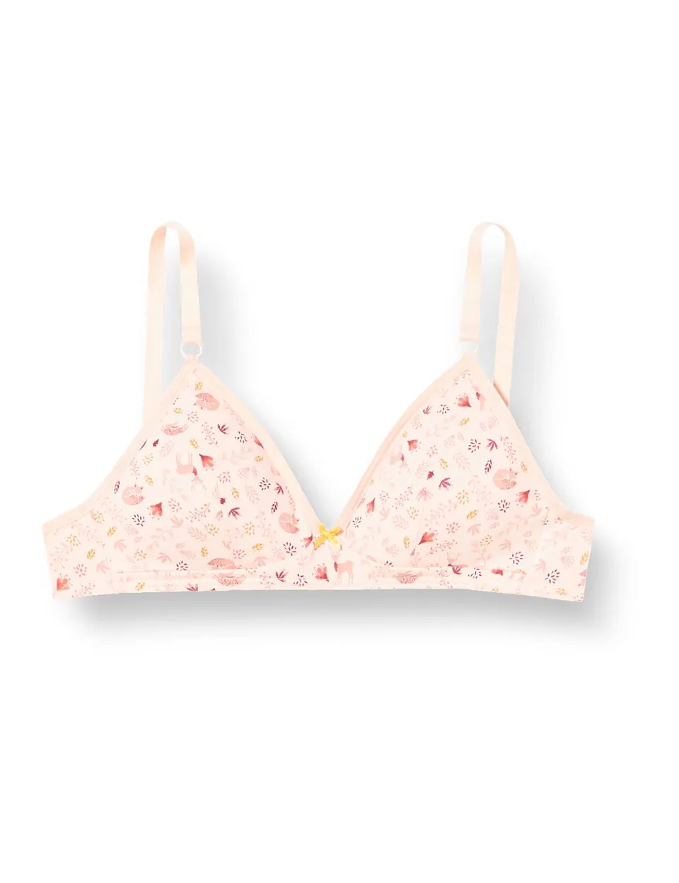 DIM Les Pockets reggiseno ragazze rosa arcobaleno cotone