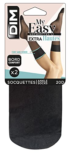 DIM Socquettes Calzini Alti Donna Pacco da 2 Cotone