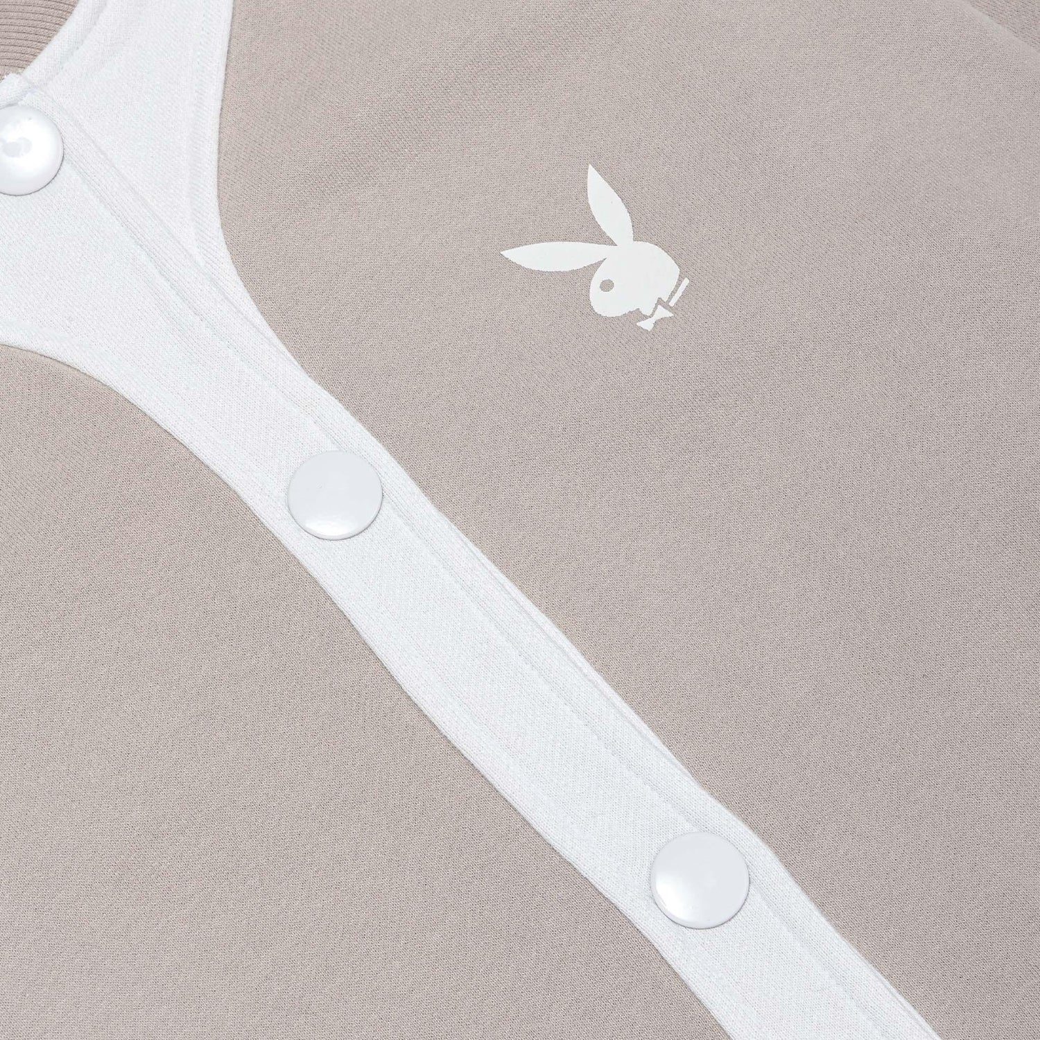Playboy Bunny Bomber giubbotto donna grigio cotone