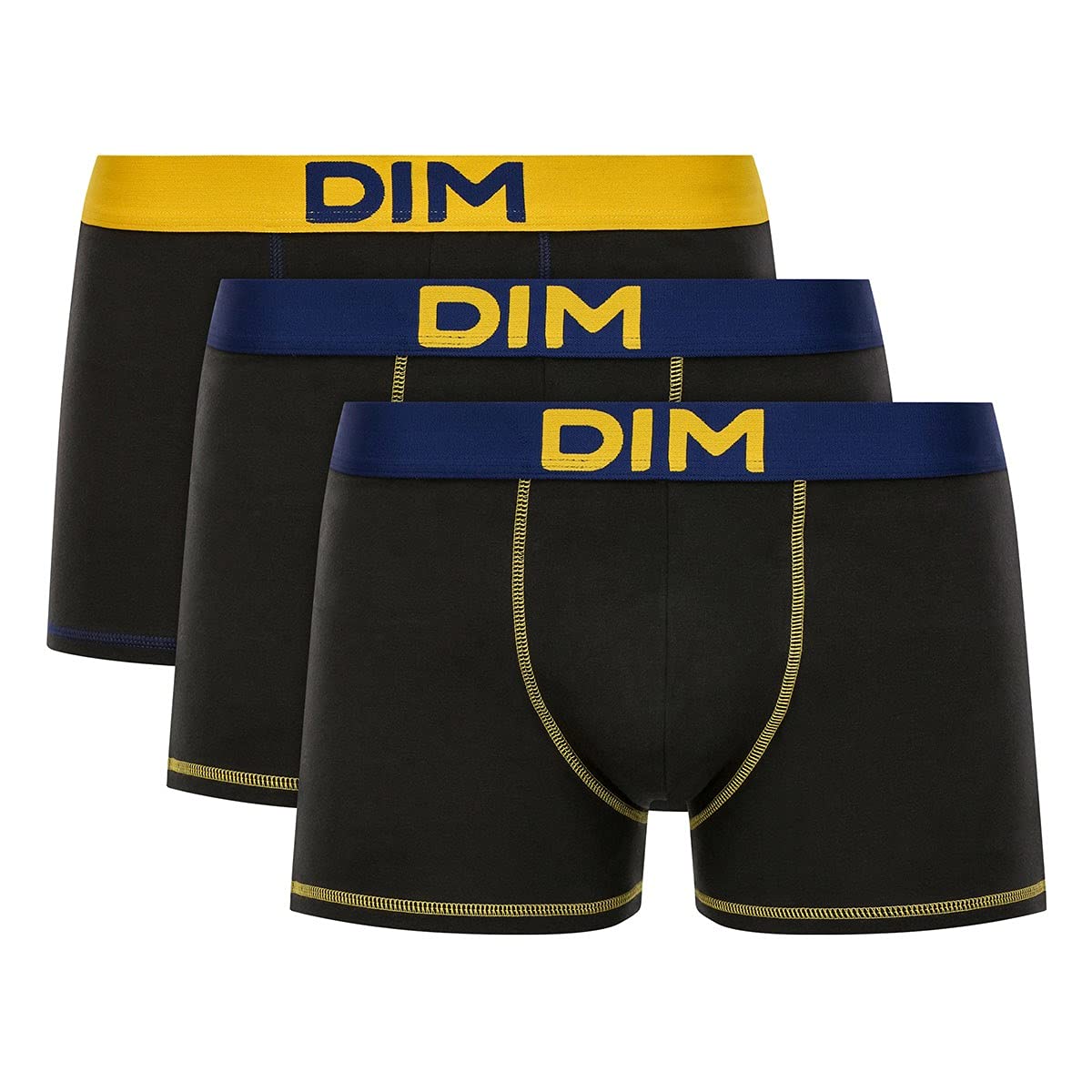 DIM Boxer Uomo x6 Cotton Stretch con Logo