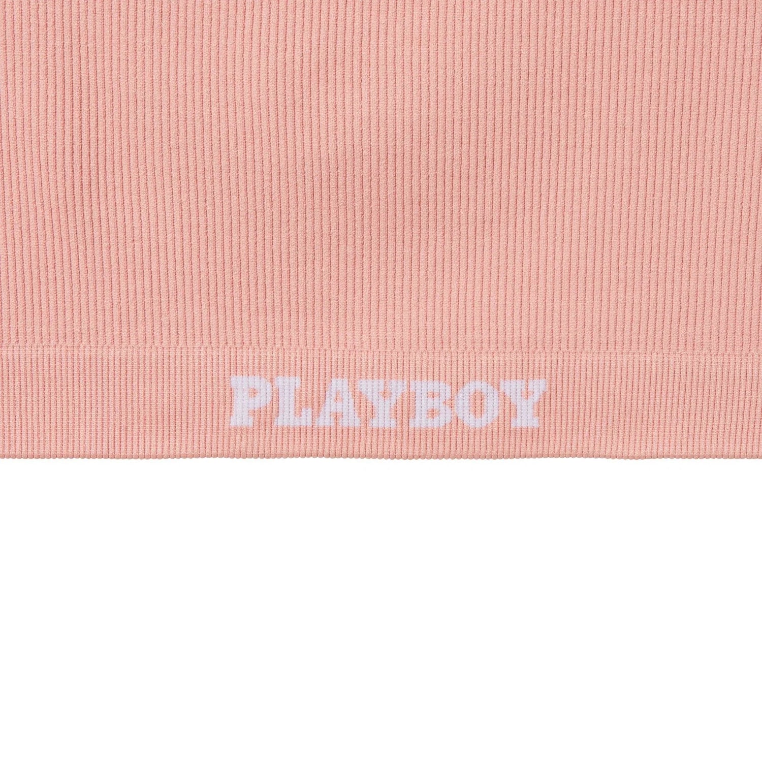Playboy Sports Bra reggiseno sportivo pesca S