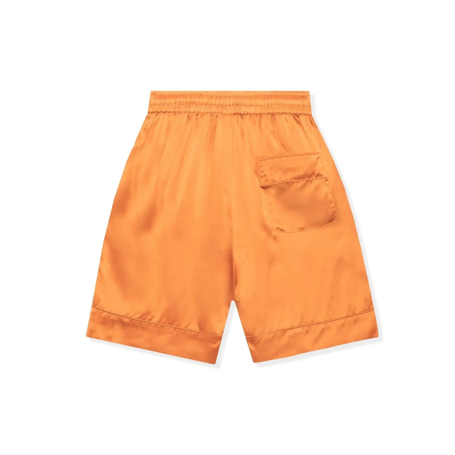 Playboy Long Silk Shorts in seta oliva 100% gelso