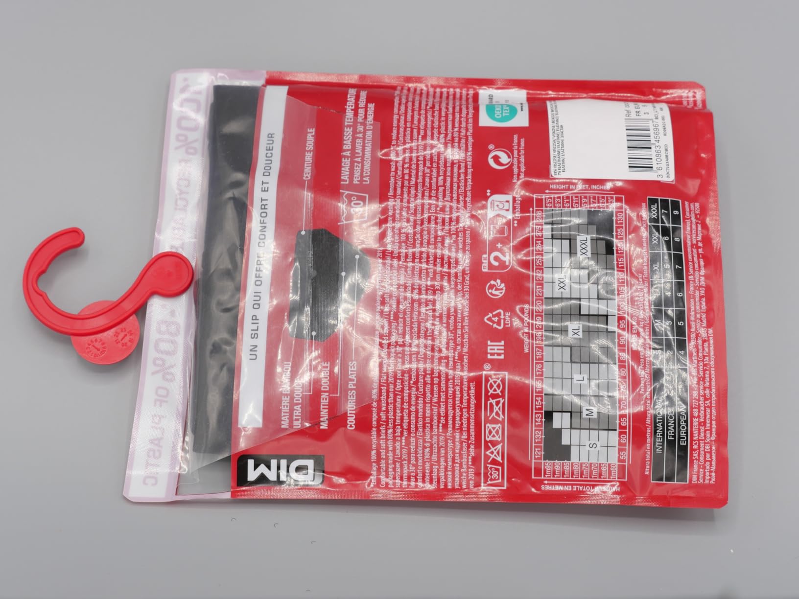 DIM Pur Confort slip uomo x3 cotone traspirante