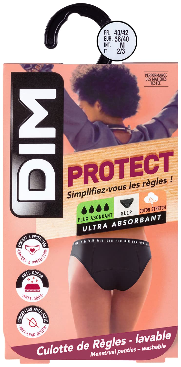 DIM Protect Classiche slip mestruale cotone bio flusso abbondante