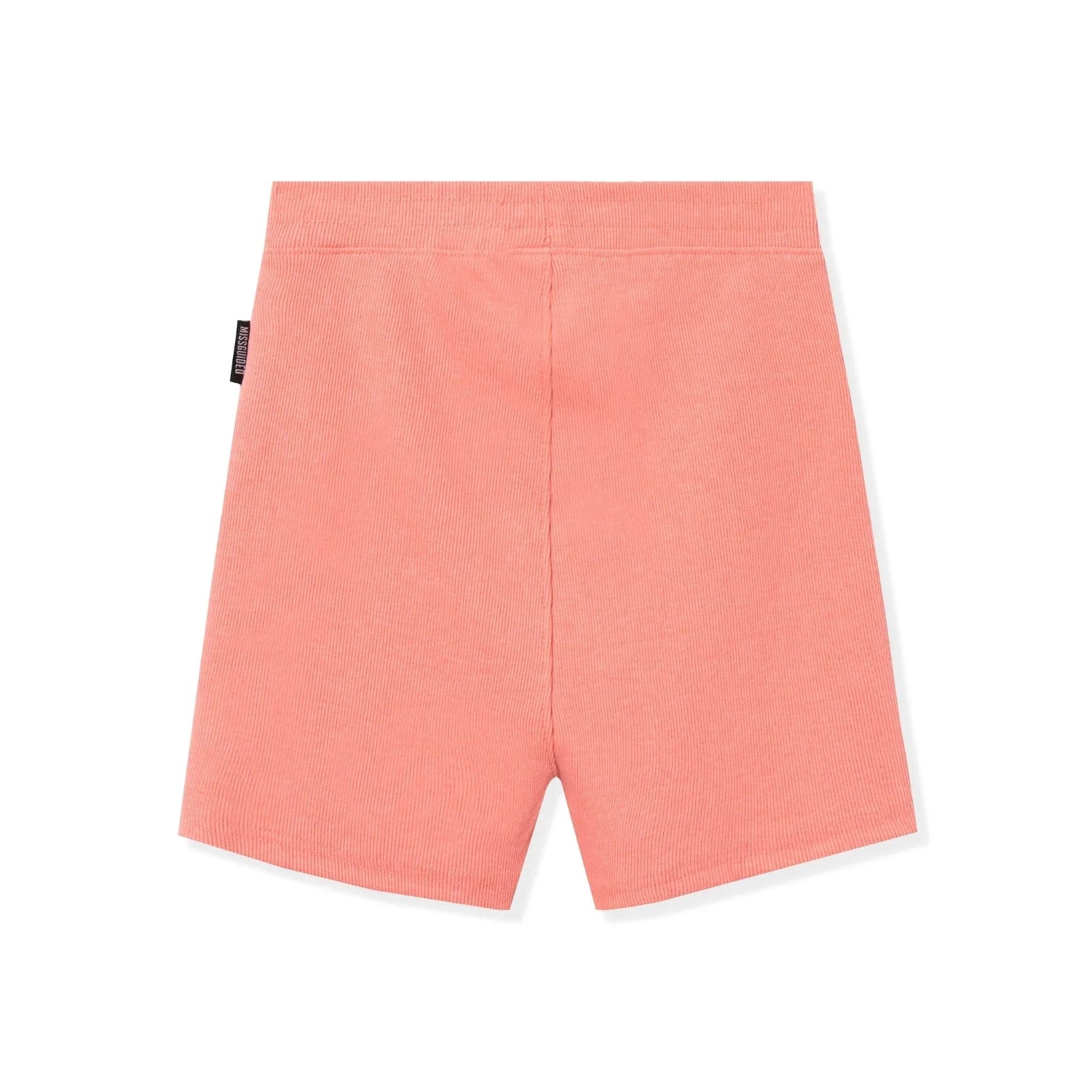 Playboy Classic shorts biker neri vita alta costine
