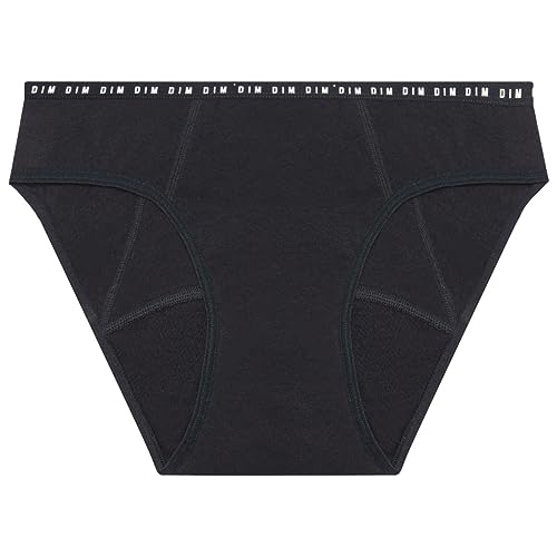 DIM Protect slip mestruale cotone bio nero XS flusso abbondante