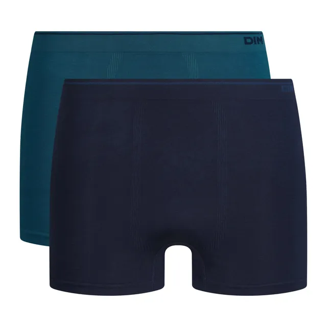 DIM Senza Cuciture boxer uomo cotone x2