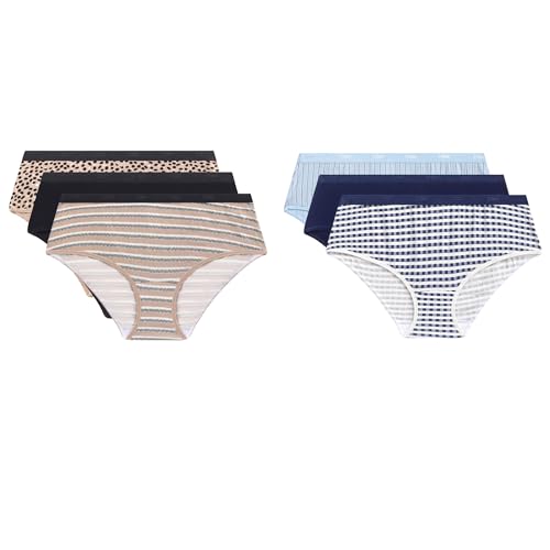 DIM Les Pockets slip donna cotone x6 multicolore