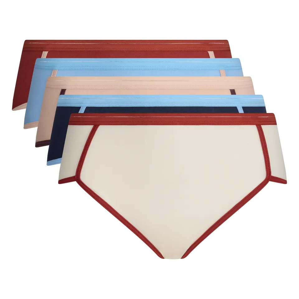 DIM Ines de la Fressange Shorty Cotone Slip 5 Pezzi S assortiti