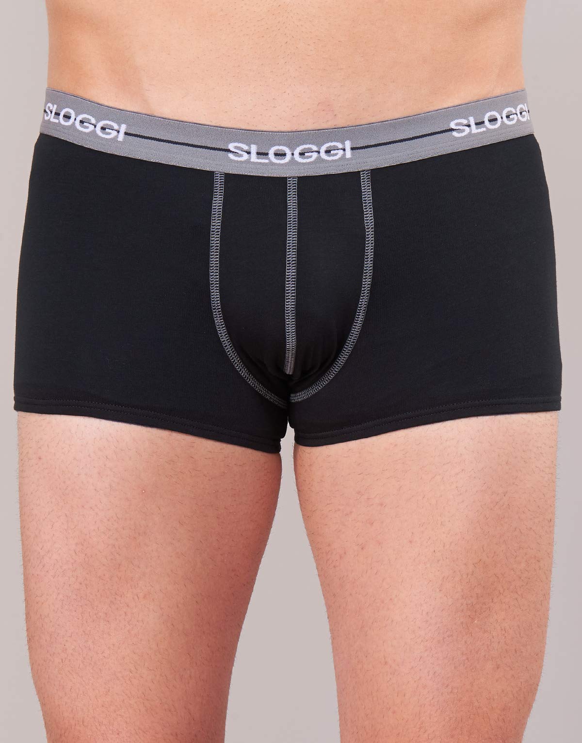 Sloggi Start Hipster slip uomo 2 pezzi nero cotone