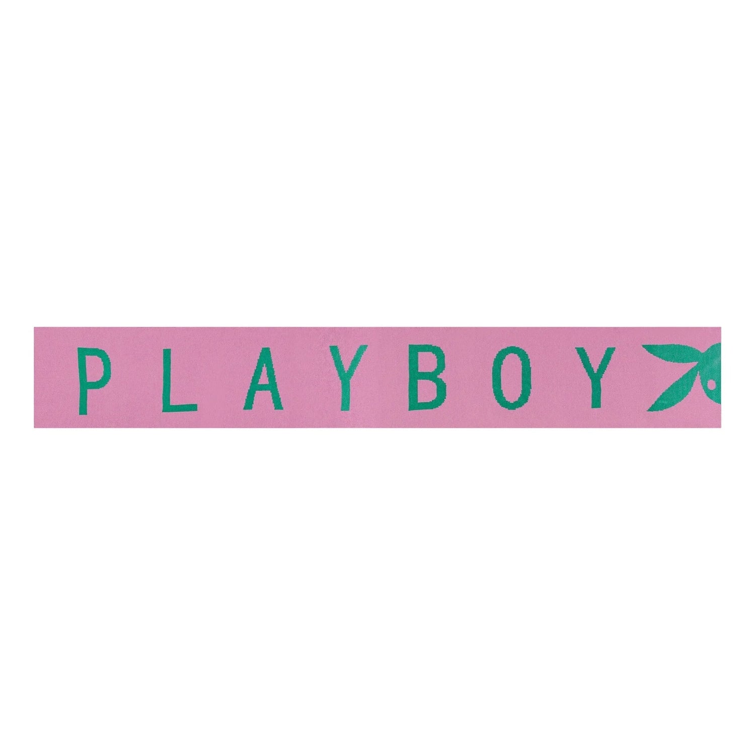 Playboy Knit Logo sciarpa donna nera 240 cm calda