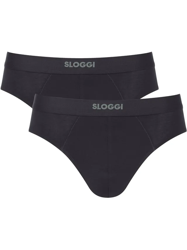 sloggi Ever Ease Slip Uomo x2 Brief Cotone