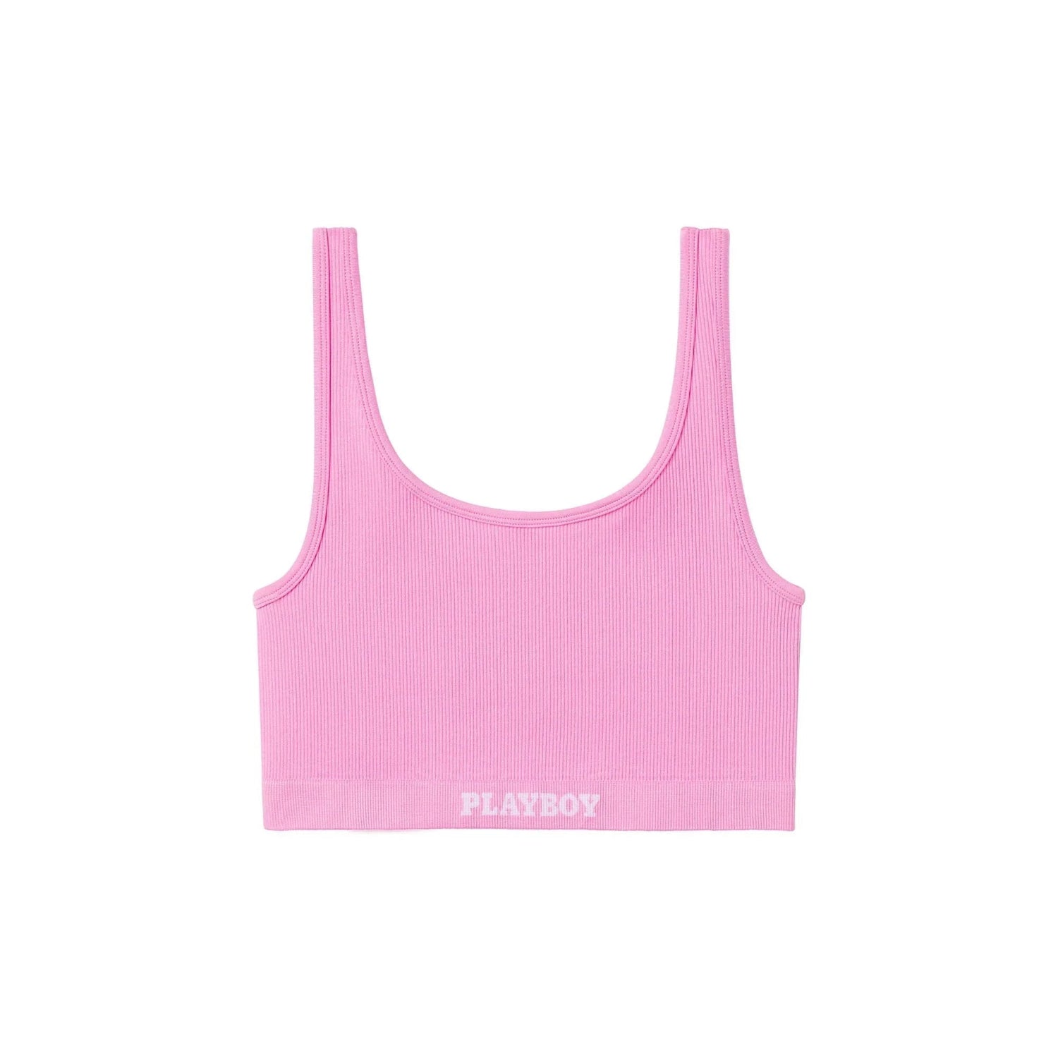 Playboy Sports Bra reggiseno sportivo pesca S