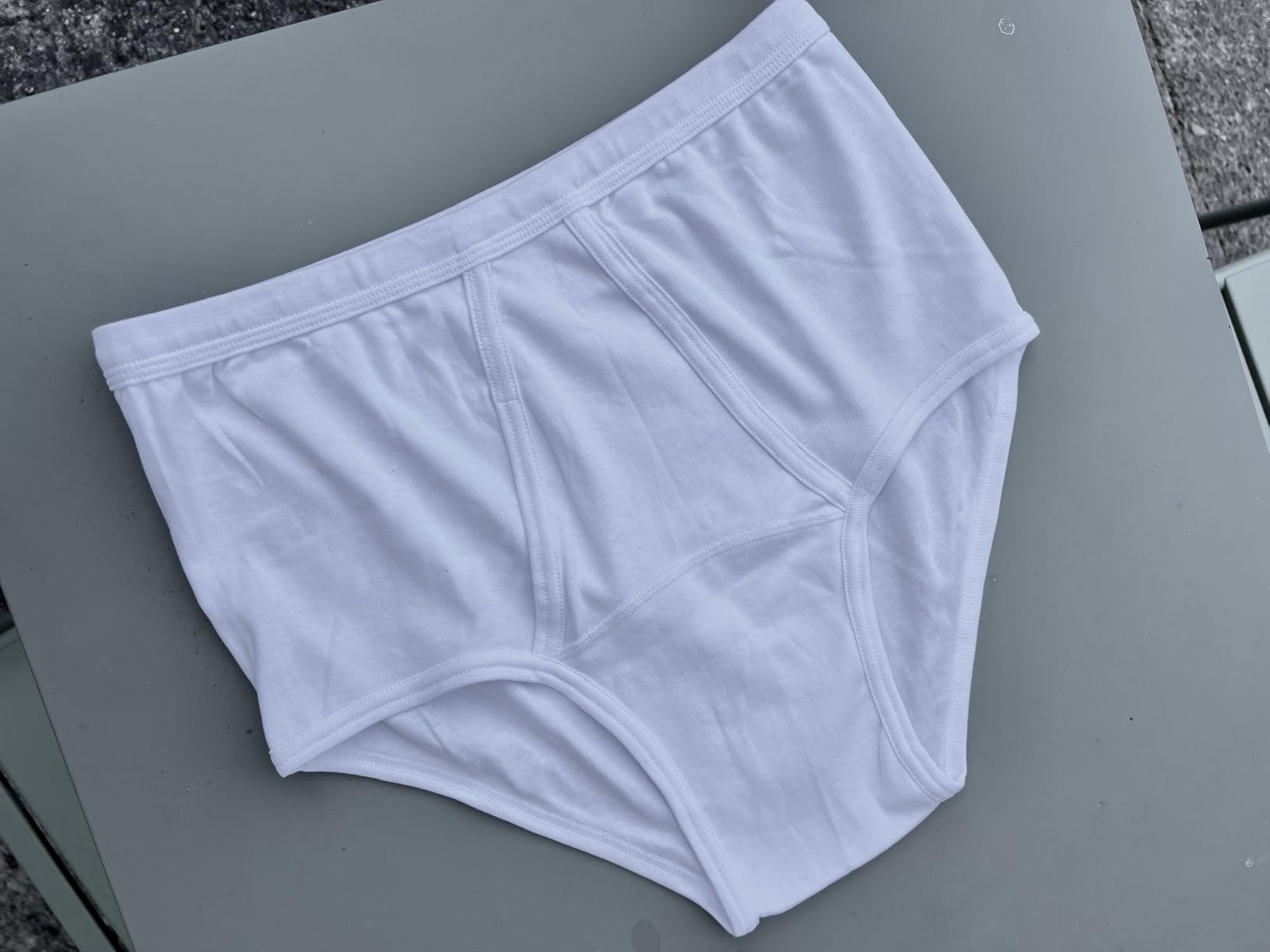 DIM Maxi Classic Slip Uomo L x2 bianco cotone