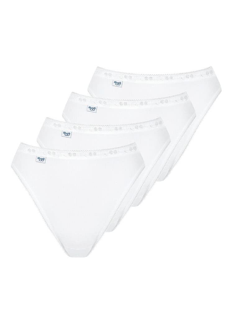 Sloggi Basic+ Tai slip donna 6 pezzi bianco cotone