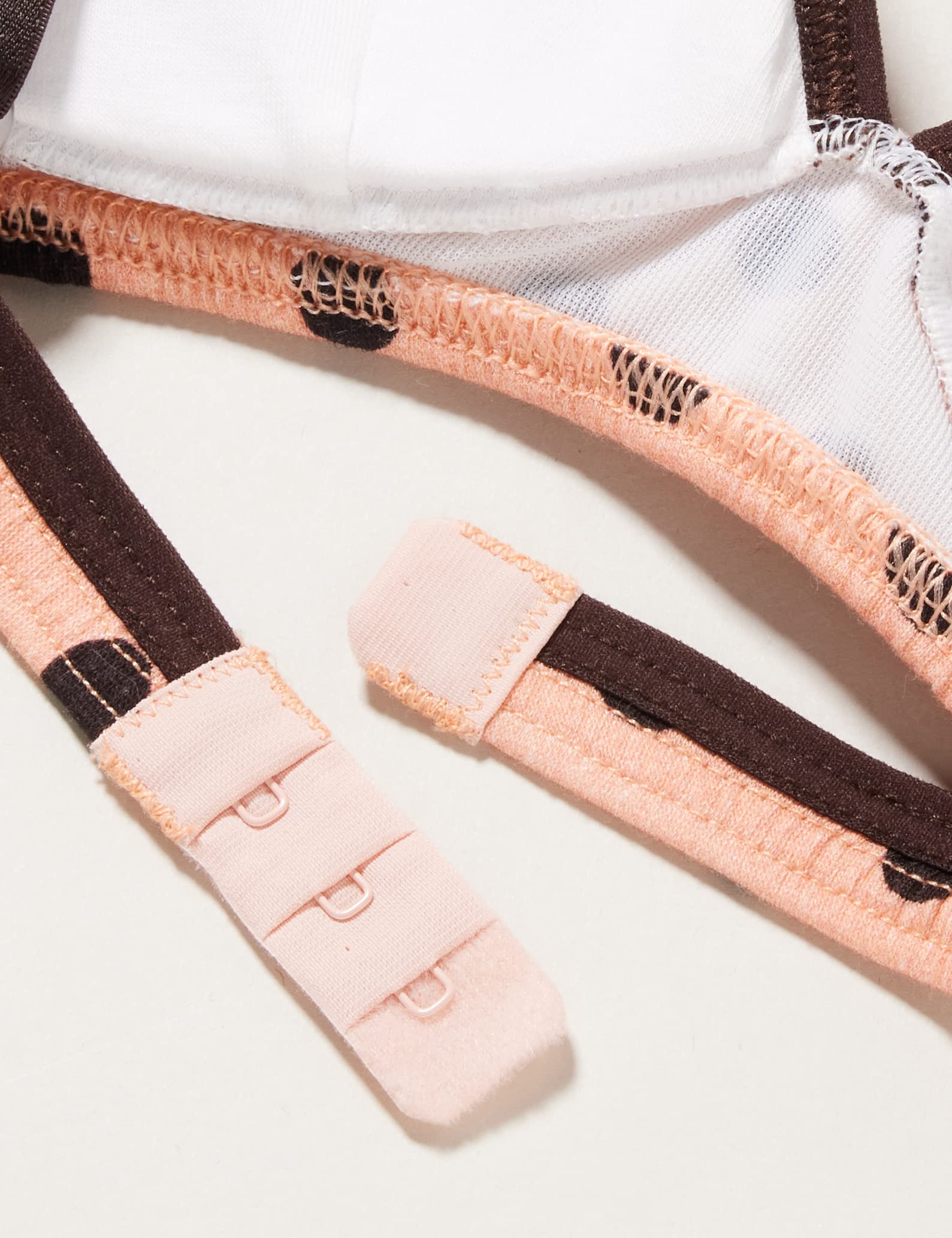 Dim Pockets Reggiseno Bambina Pois Chocolat x1 Cotone