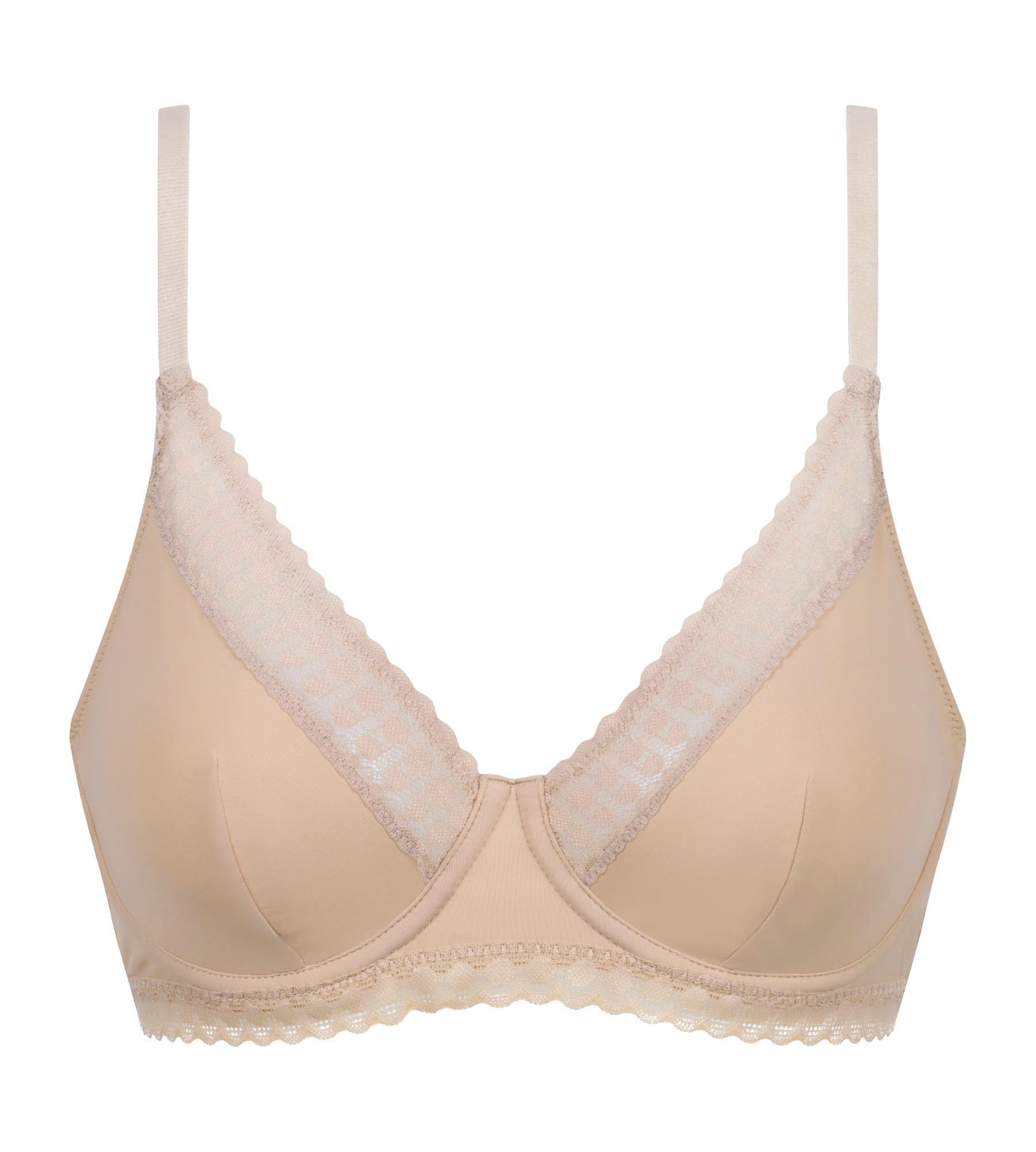 DIM ILY Micro reggiseno donna triangolo microfibra pizzo