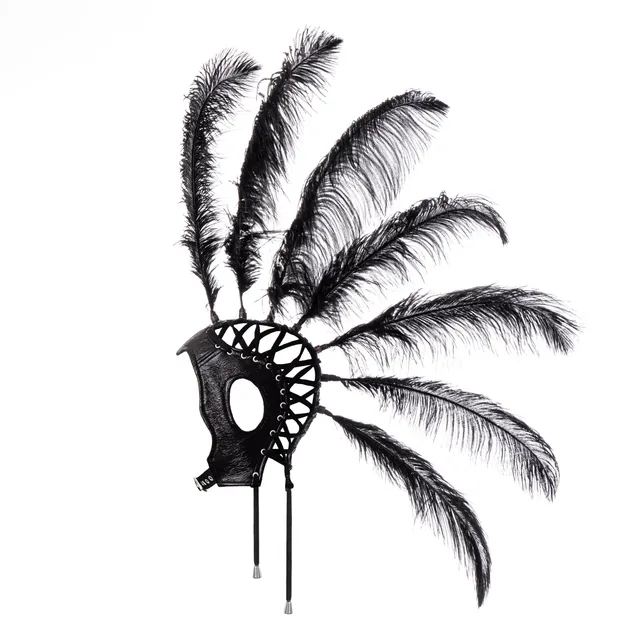 Lorenzo Seghezzi Feathered Hat cappello nero M