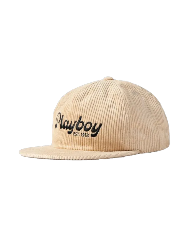 Playboy Desperado cappellino velluto tan regolabile