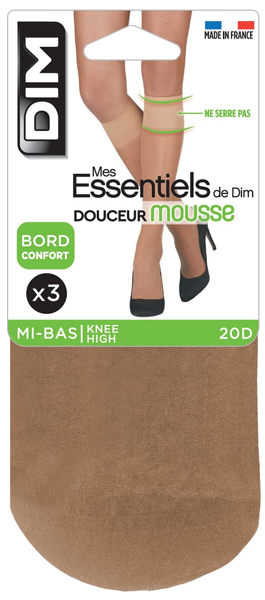 DIM Mes Essentiels gambaletti donna 3 paia velati