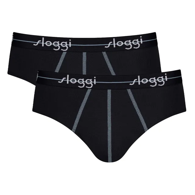 sloggi Men Start Midi boxer uomo 2 pezzi cotone