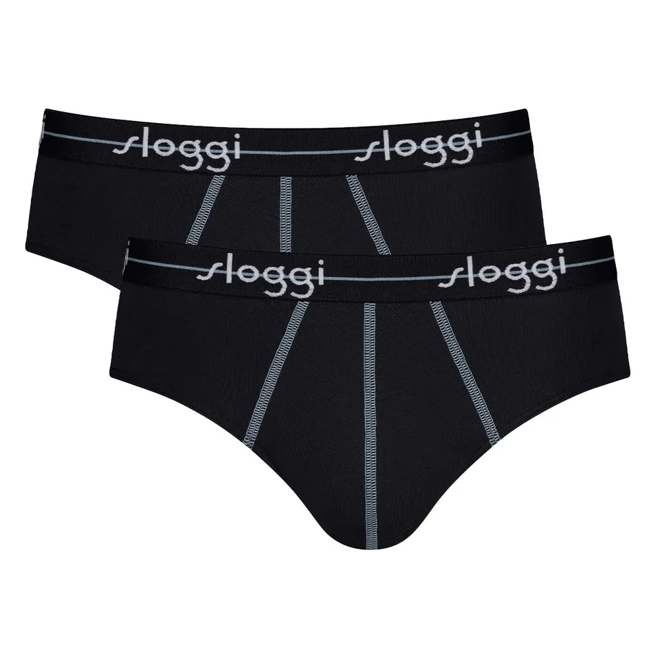 sloggi Men Start Midi boxer uomo 2 pezzi cotone
