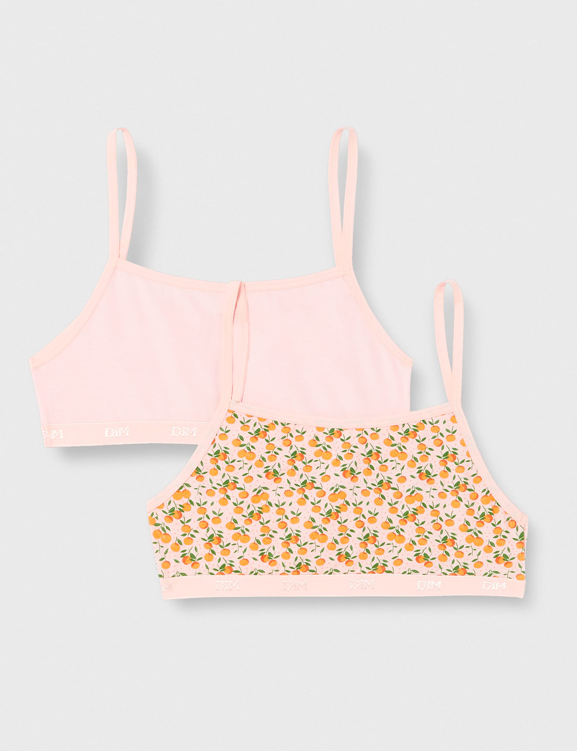 Dim Les Pockets Reggiseno Bambina Clementine Rosa x2 Cotone