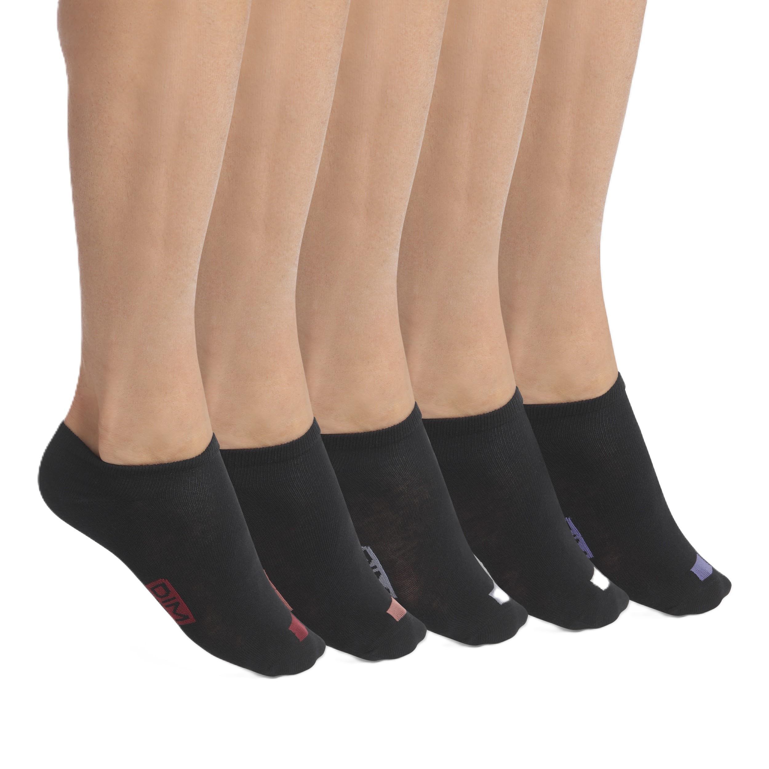 DIM Ecodim calzini uomo x5 neri maglia fine