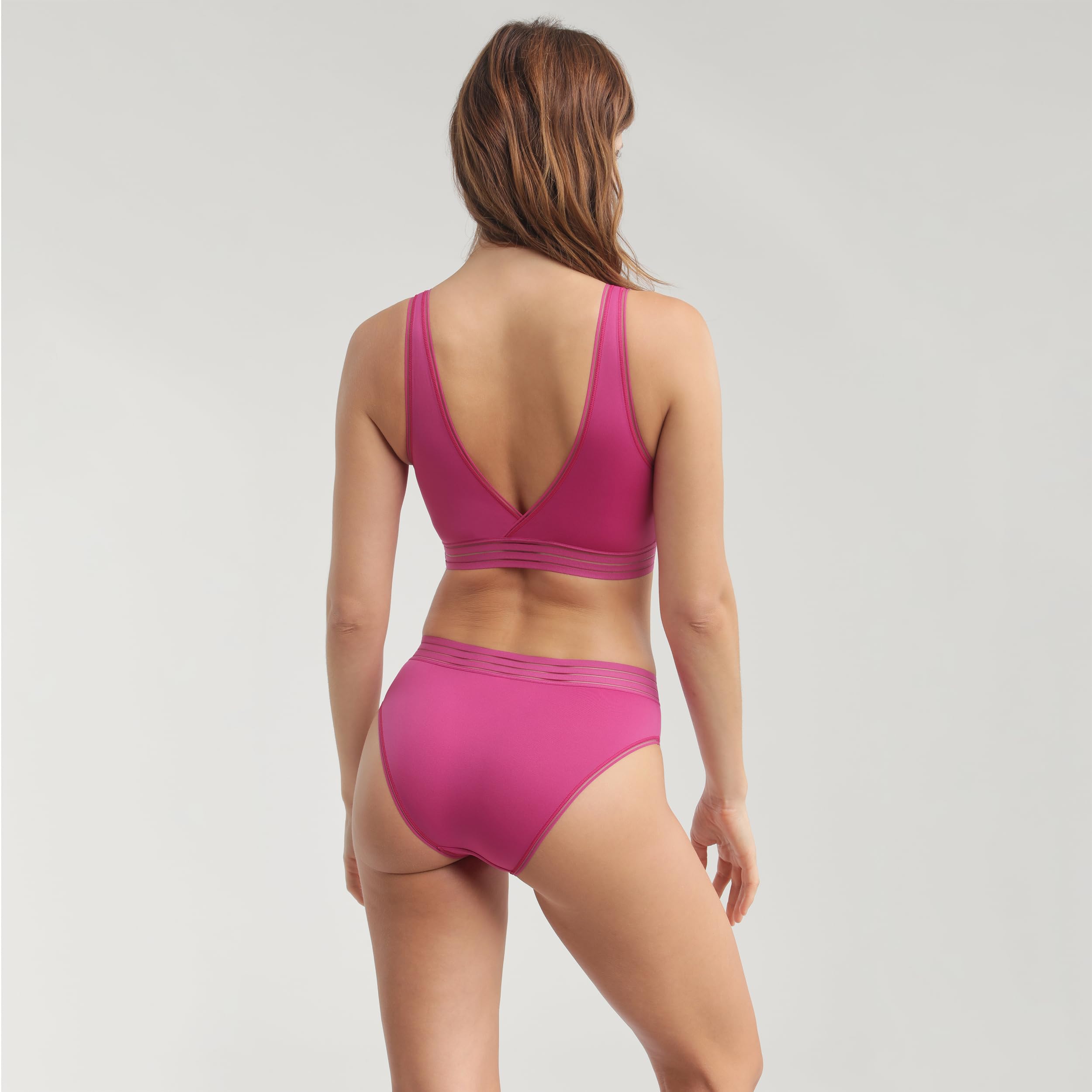 DIM Bikini costume da bagno donna tinta unita